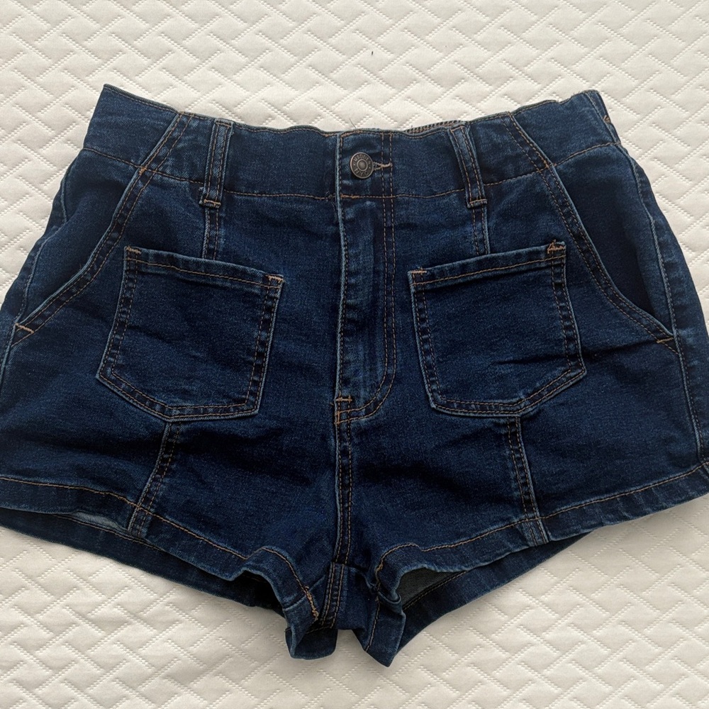 Classic Blue Jean Shorts for Women